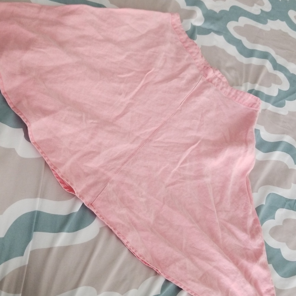 Cute peach A line skirt